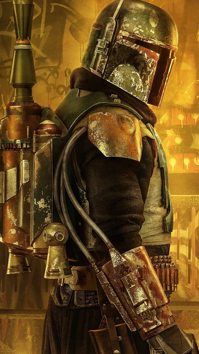 1284x2778 the mandalorian boba fett 4k -  iPhone Wallpaper