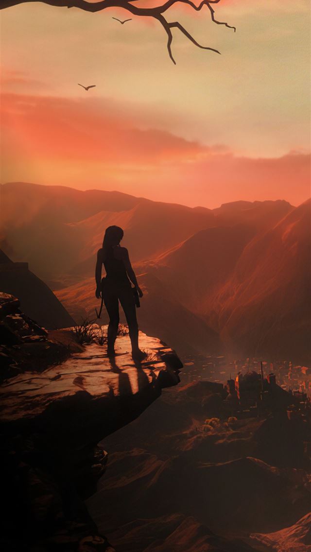 1284x2778 2022 rise of the tomb raider 4k -  iPhone Wallpaper