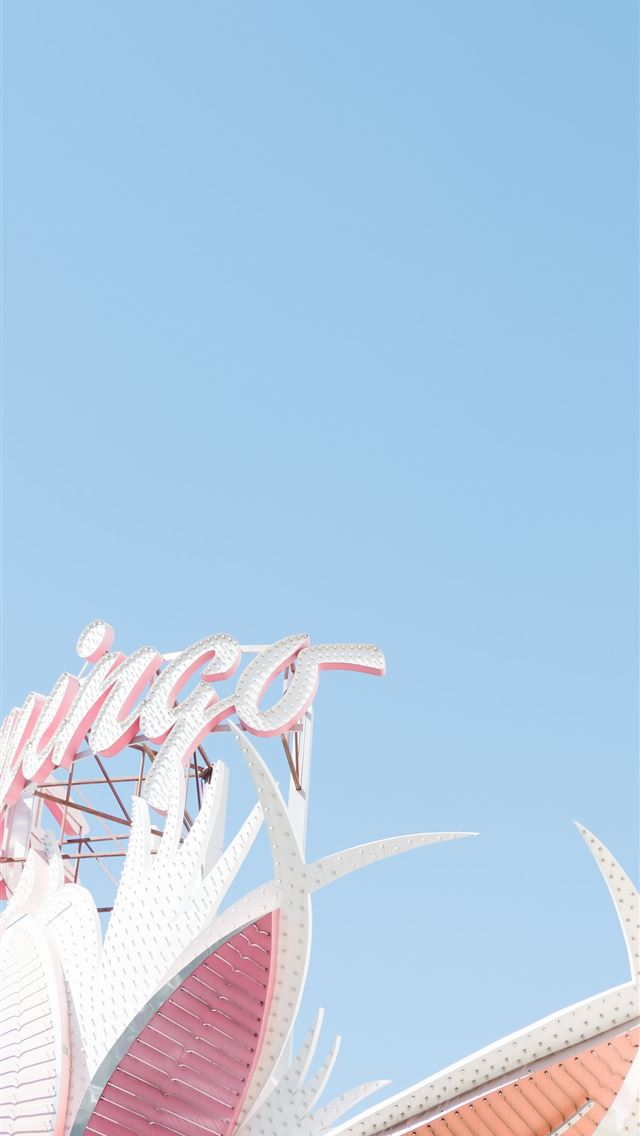 1284x2778 Fabulous Las Vegas  - pink iPhone Wallpaper