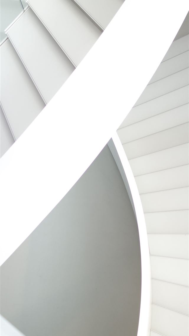 1284x2778 aerial photography of spiral stairs - canada iPhone Wallpaper