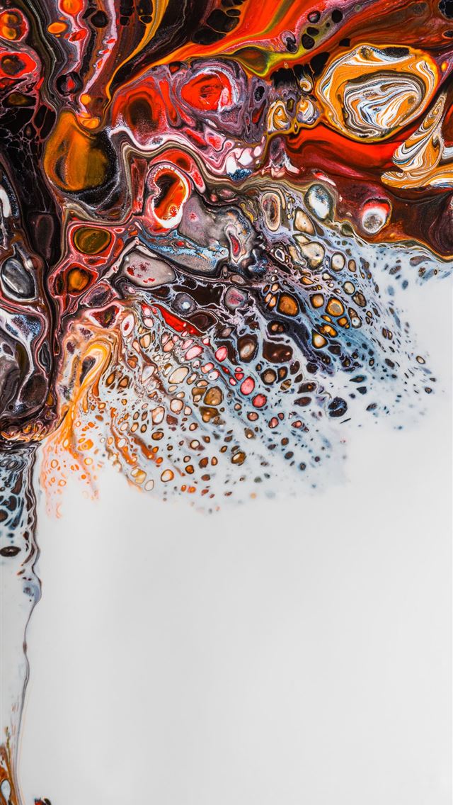 1284x2778 red and black dragon artwork - abstract iPhone Wallpaper