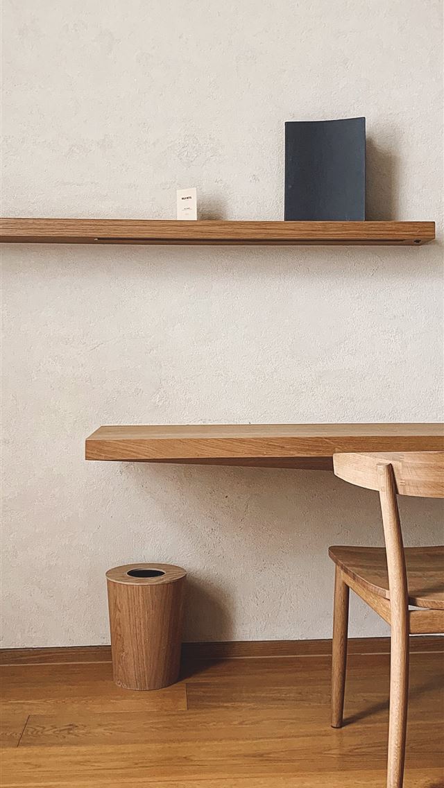1284x2778 brown wooden table with chairs - shenzhen iPhone Wallpaper