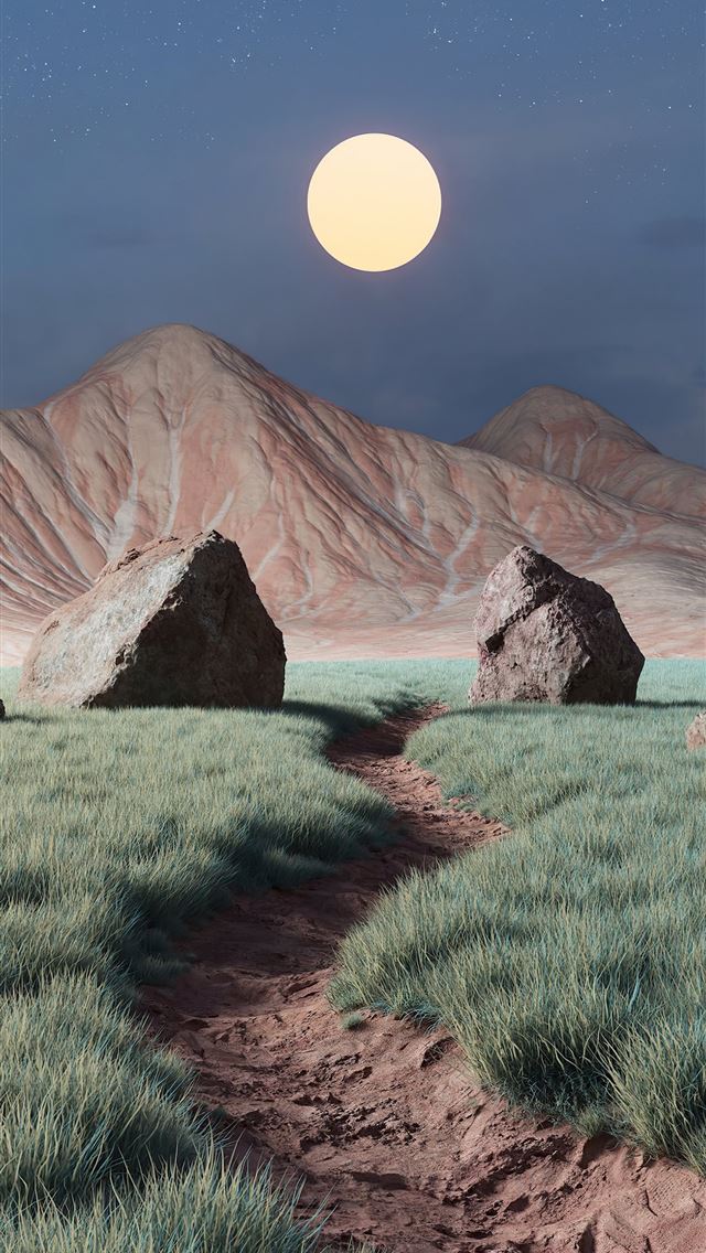 1284x2778 quiet places 5k -  iphone 13 Wallpaper