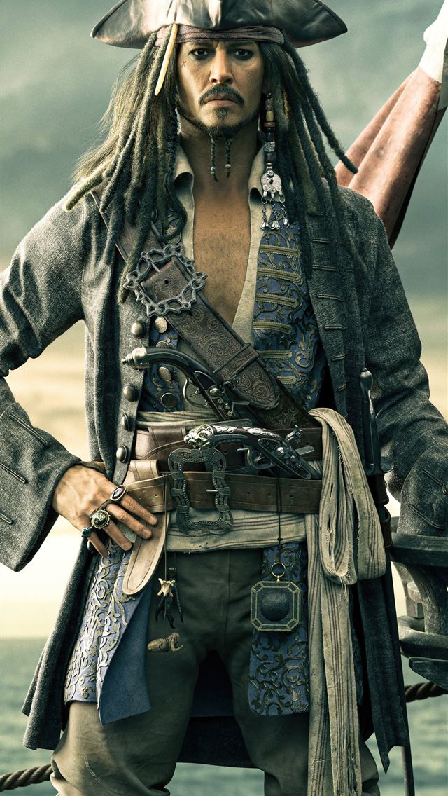 640x1136 jack sparrow 5k -  iPhone Wallpaper