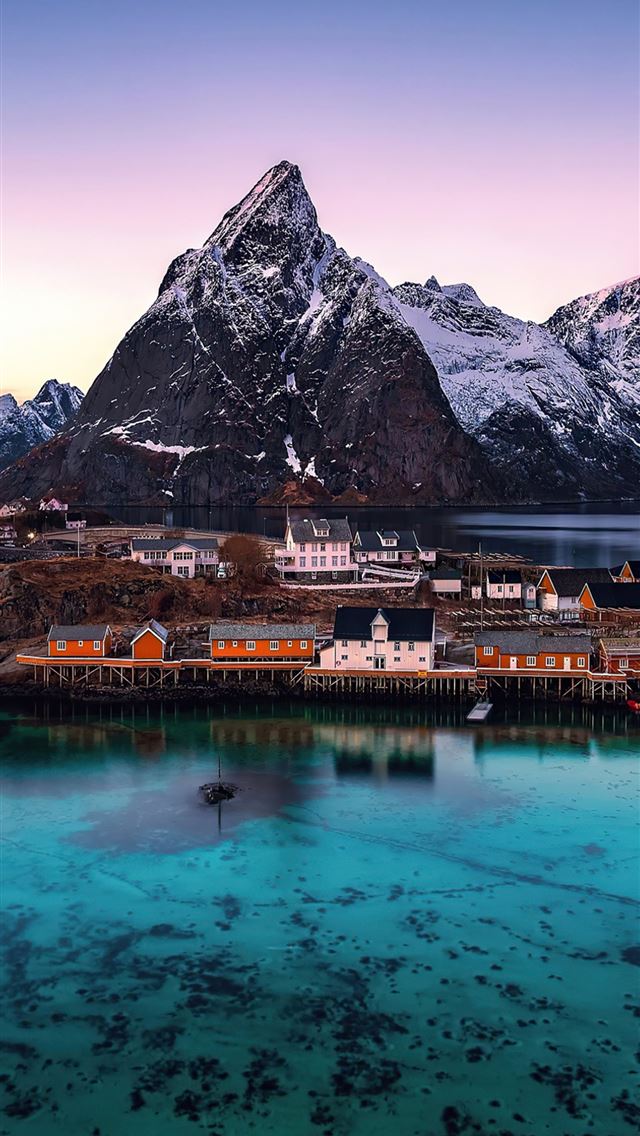 1284x2778 norway sunrises and sunsets mountains 4k -  iPhone Wallpaper