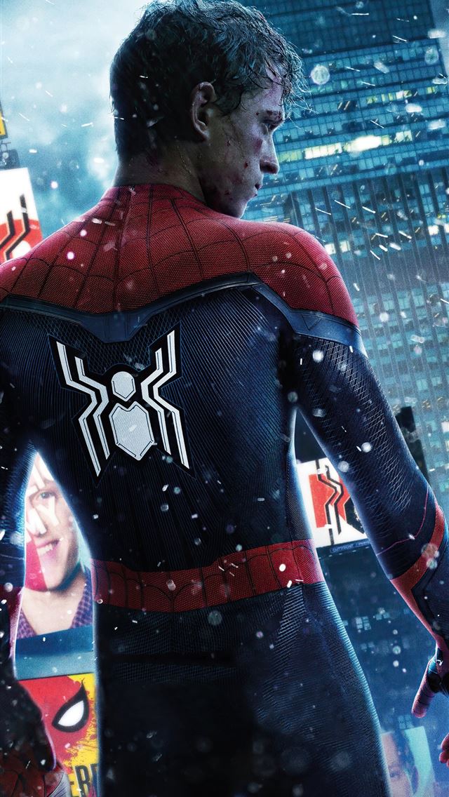 1284x2778 spider man no way home tom holland suit -  iphone 13 Wallpaper