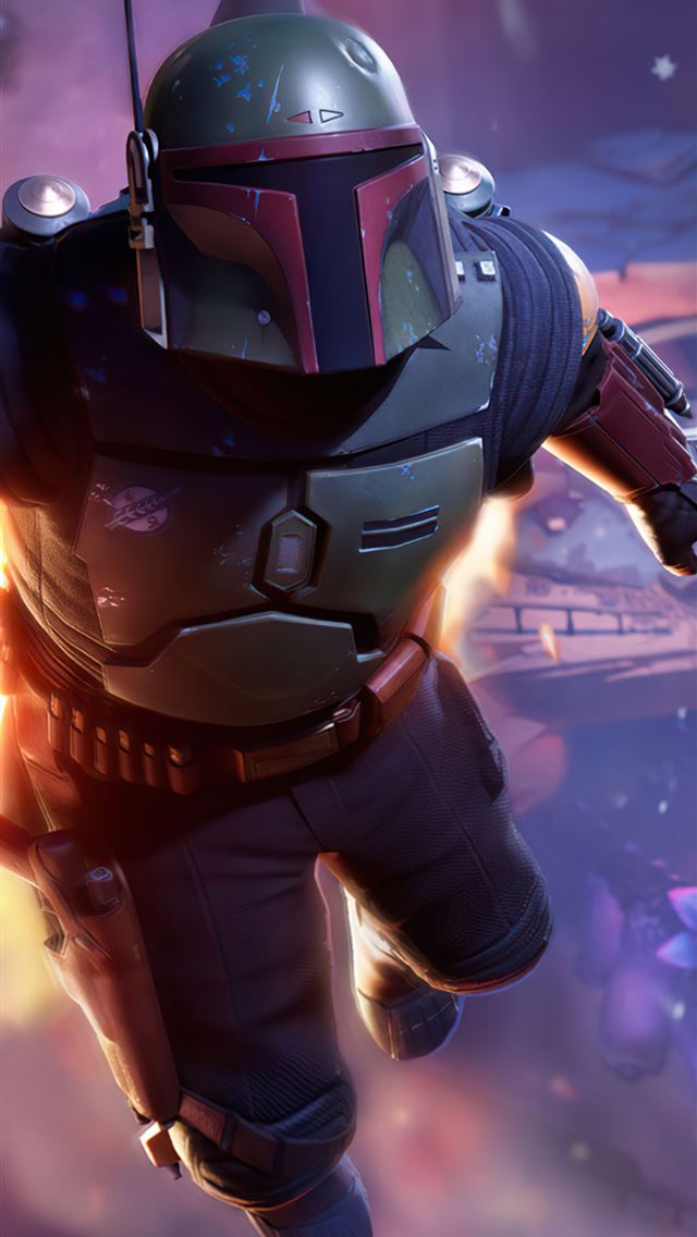 1284x2778 fortnite boba fett 4k -  iphone 13 Wallpaper