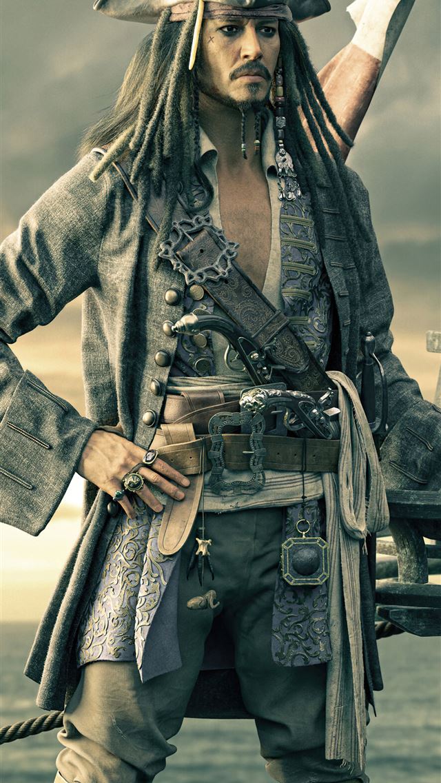 1284x2778 captain jack sparrow 5k - movies iPhone Wallpaper