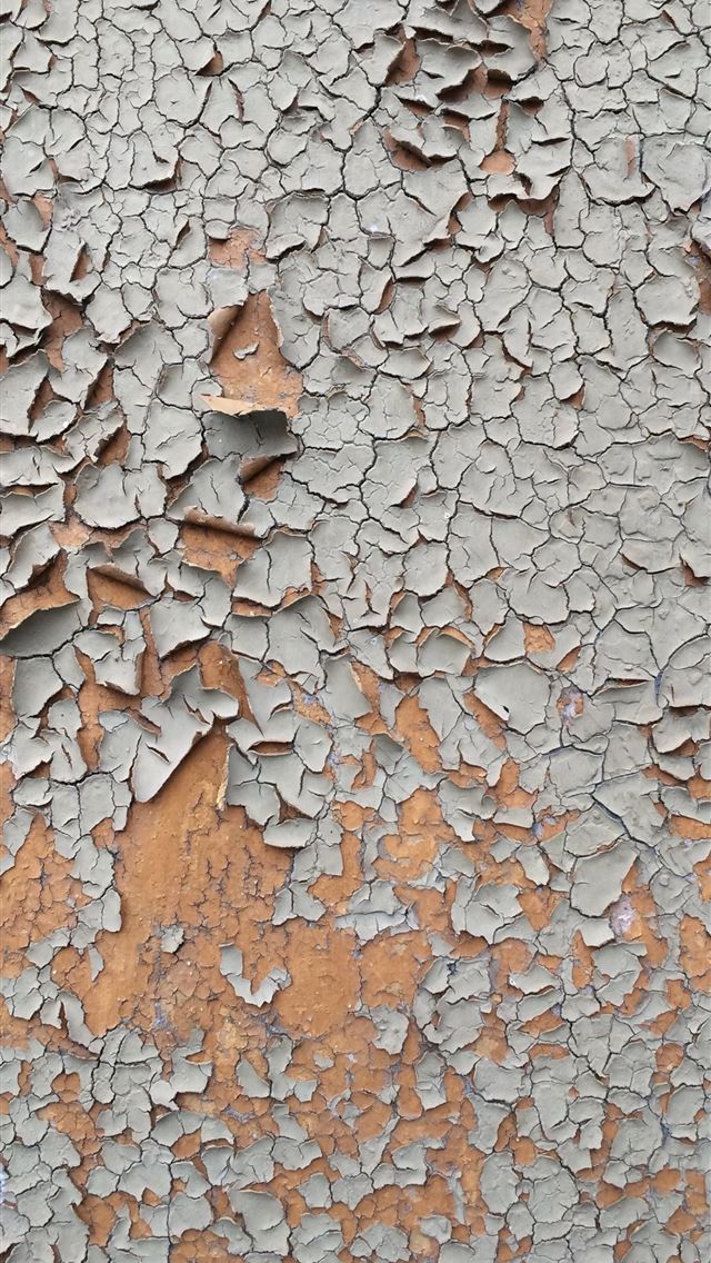 1284x2778 cracked gray wall paint -  iphone 13 Wallpaper