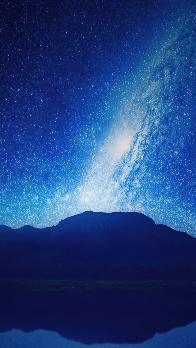 1284x2778 space night galaxy 5k -  iPhone Wallpaper