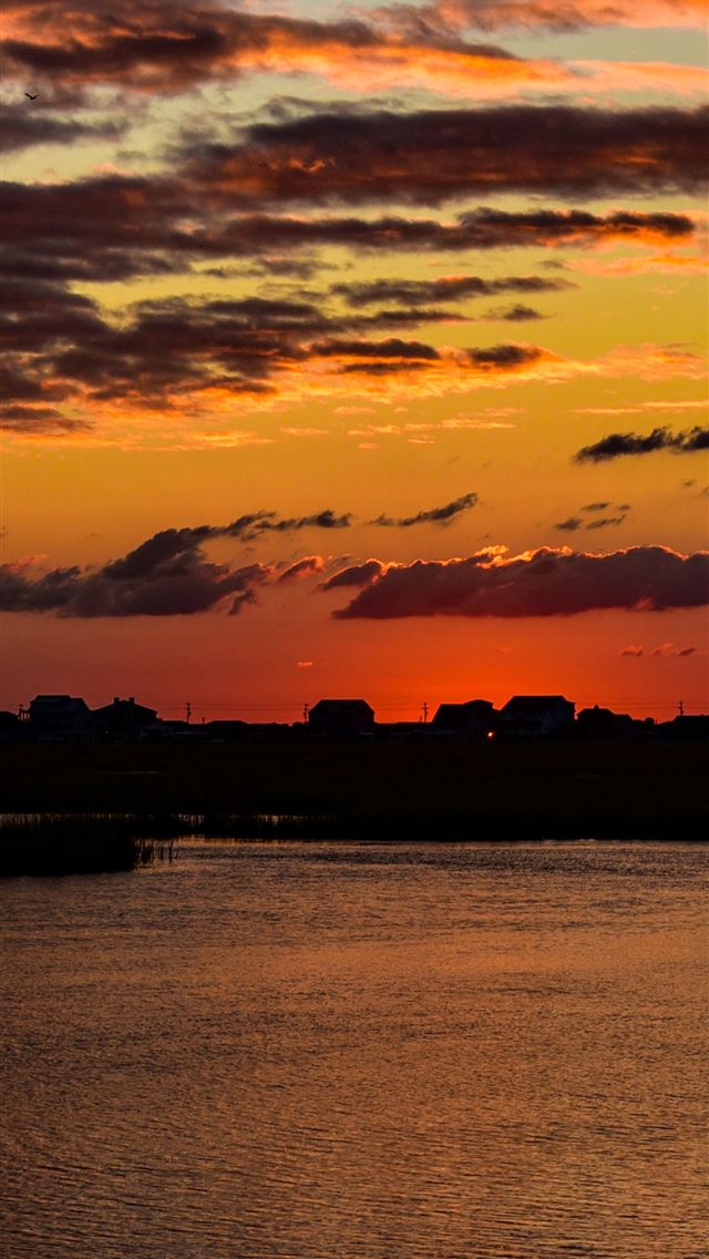 1284x2778 sunrise murrells inlet 5k -  iphone 13 Wallpaper