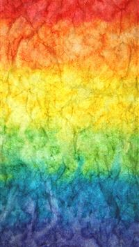orange green and blue abstract painting wallpaper
