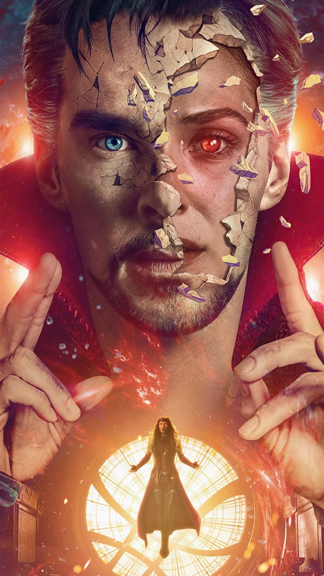 1284x2778 doctor strange in the multiverse of madness wanda ... - movies iPhone Wallpaper