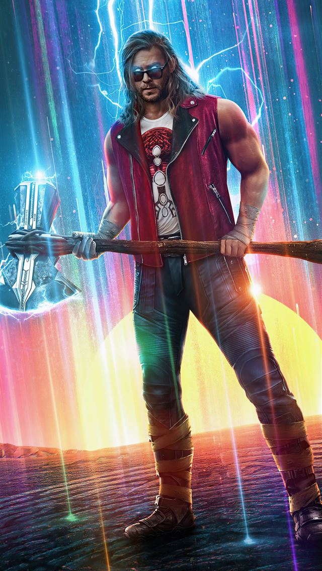640x1136 thor love and thunder 5k -  iPhone Wallpaper