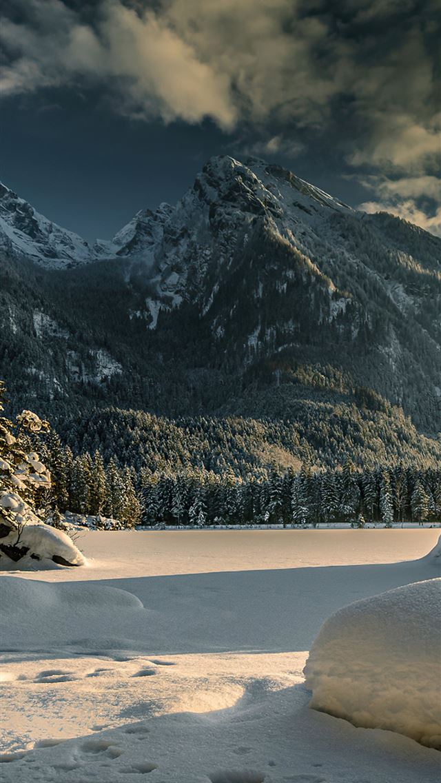 1284x2778 lake hintersee in germany -  iphone 13 Wallpaper