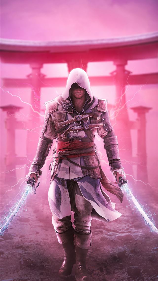 1284x2778 samurai assassins creed 4 black flag -  iphone 13 Wallpaper