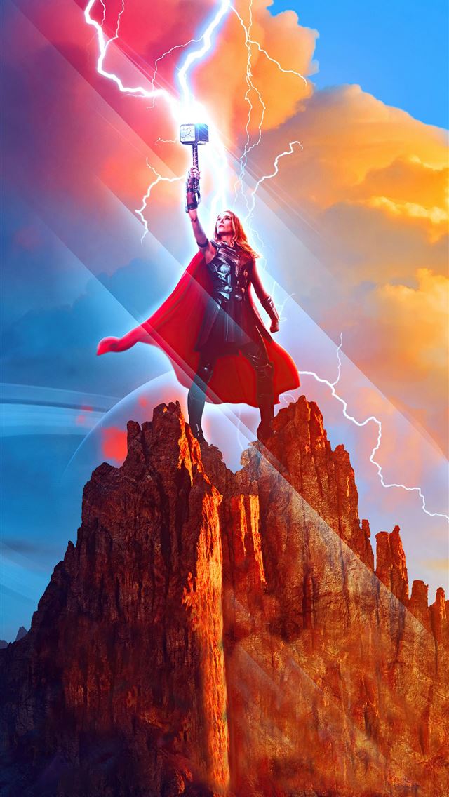 1284x2778 jane foster thor love and thunder -  iphone 13 Wallpaper