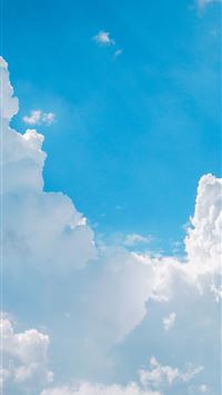 white clouds and blue sky during daytime wallpaper