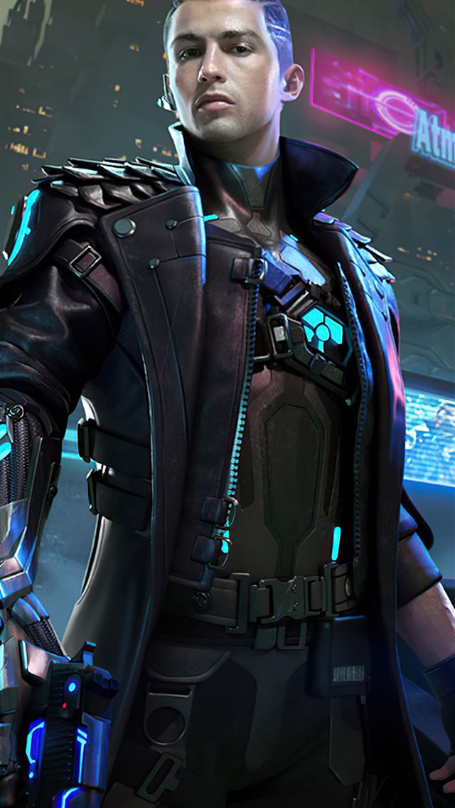 1284x2778 garena free fire cristiano ronaldo - games iPhone Wallpaper