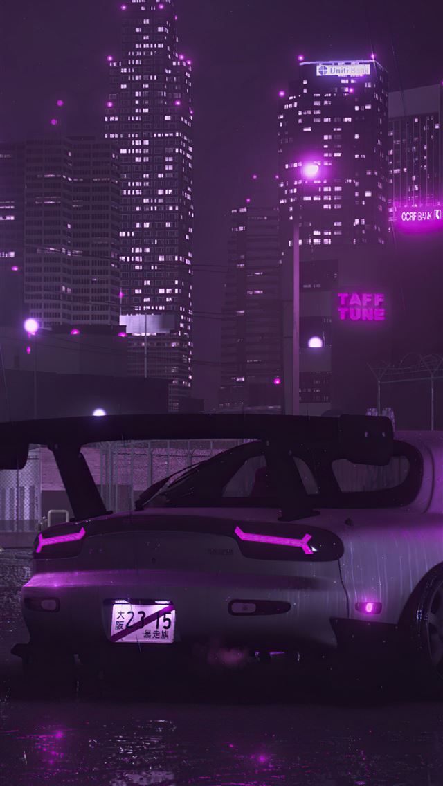 1284x2778 mazda rx 7 fd need for speed -  iphone 13 Wallpaper