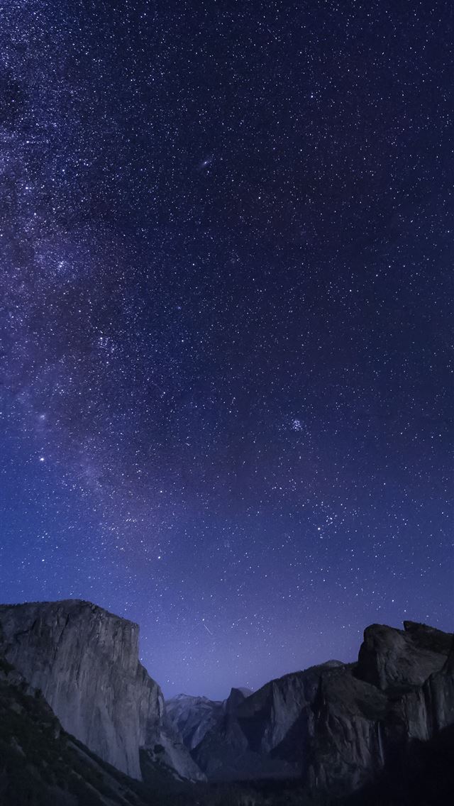 1284x2778 photograph of milky way - united states iPhone Wallpaper