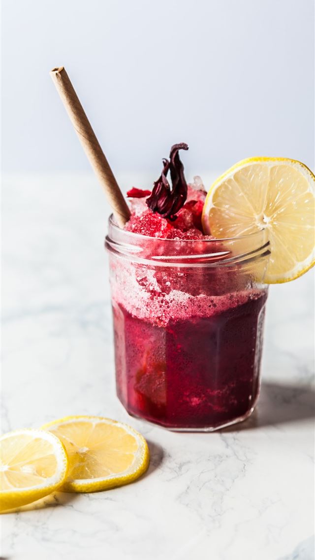 1284x2778 strawberry juice with sliced oranges - dublin iPhone Wallpaper