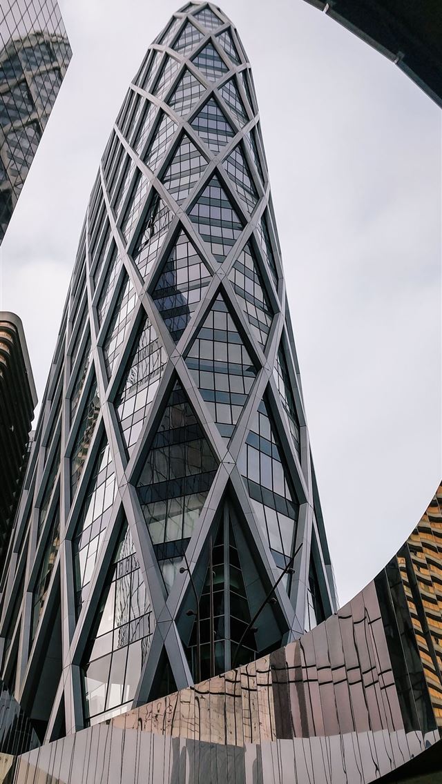 1284x2778 high rise building in city during daytime - france iPhone Wallpaper