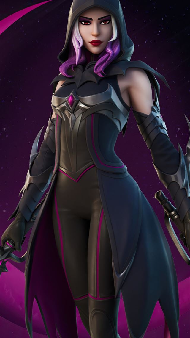 1284x2778 fortnite nighttime huntress -  iphone 13 Wallpaper