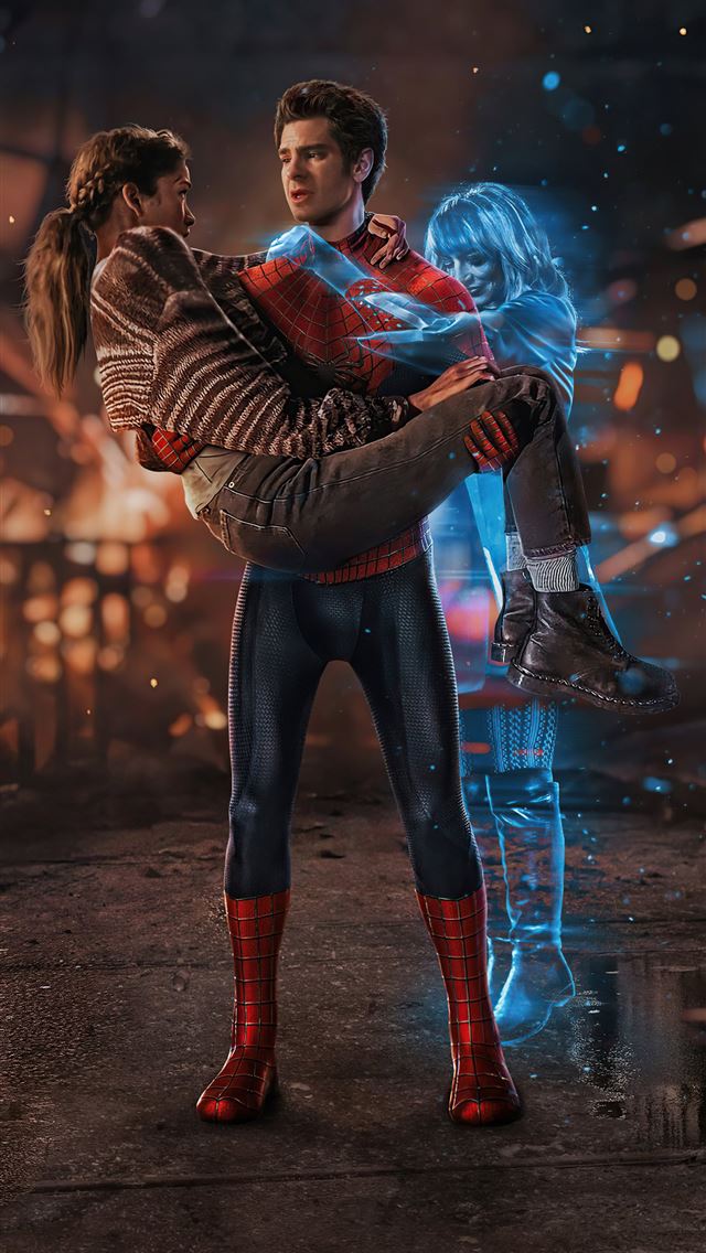 1284x2778 spiderman no way home zendaya tobeymaguire andrewg... -  iphone 13 Wallpaper