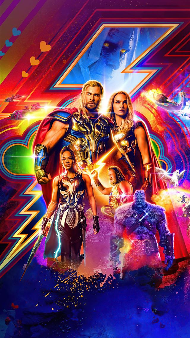 640x1136 thor love and thunder movie 5k -  iPhone Wallpaper