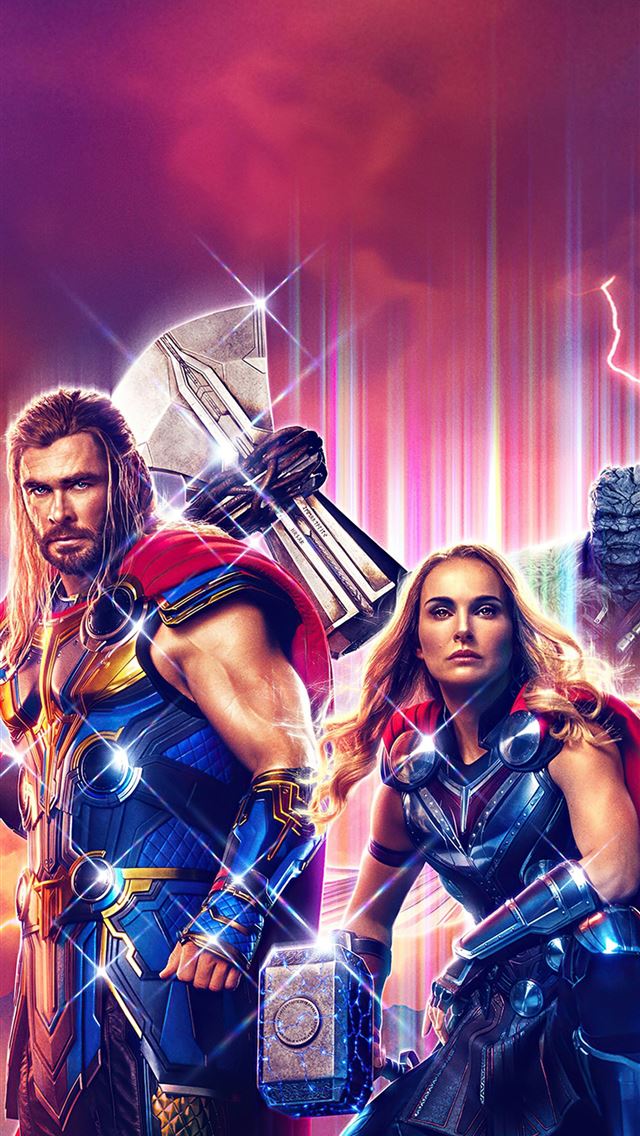 1284x2778 2022 thor love and thunder movie 5k -  iphone 13 Wallpaper