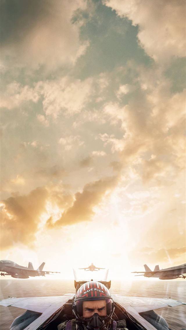 1284x2778 2022 top gun maverick 4k - movies iPhone Wallpaper