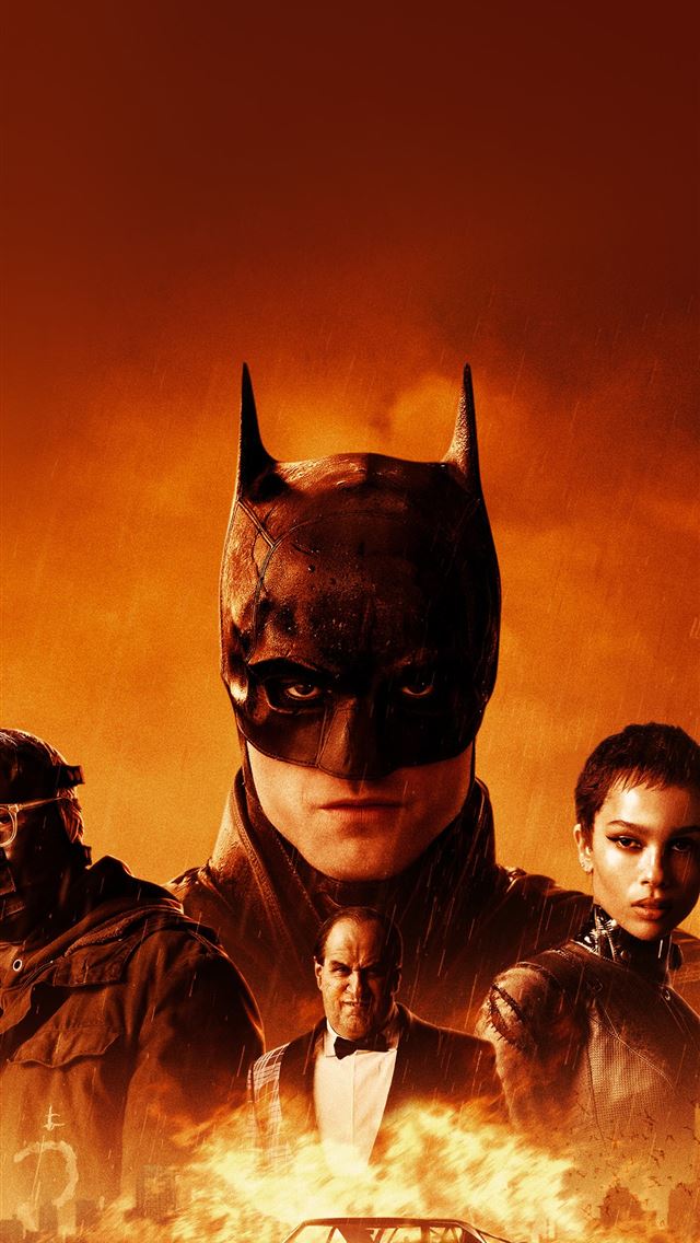 1284x2778 the batman movie poster art 5k -  iphone 13 Wallpaper