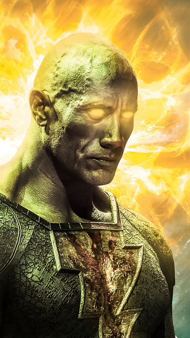 1284x2778 black adam 2022 4k -  iphone 13 Wallpaper