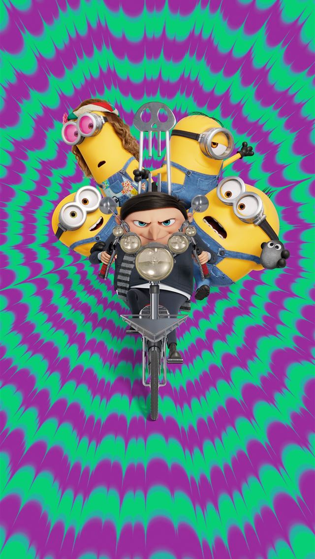 1284x2778 minions 2 15k - movies iPhone Wallpaper