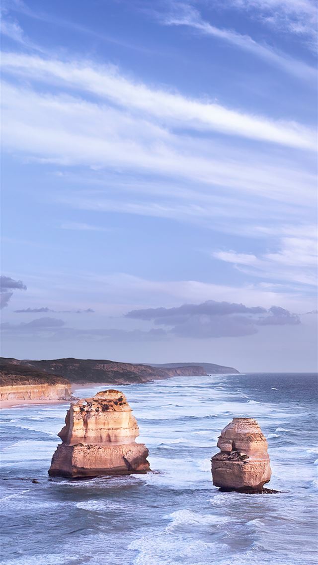 1284x2778 storm national park pacific beach seascape 4k - nature iPhone Wallpaper