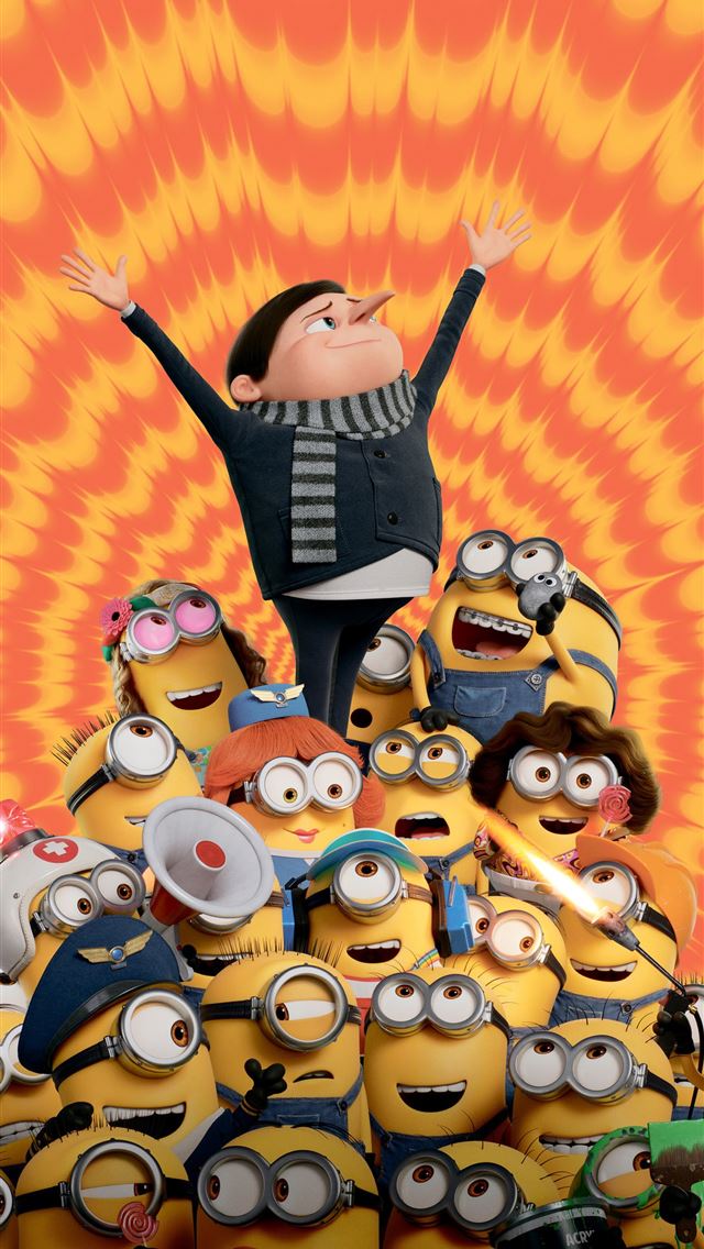 1284x2778 minions 2 10k - movies iPhone Wallpaper