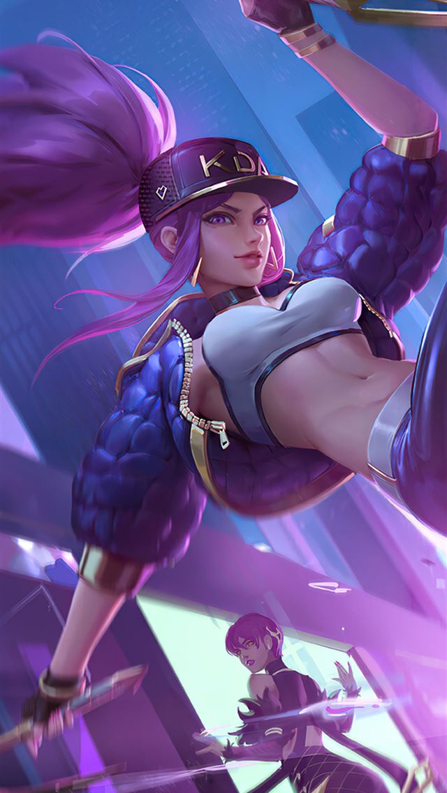 640x1136 akali league of legends 2022 4k -  iPhone Wallpaper