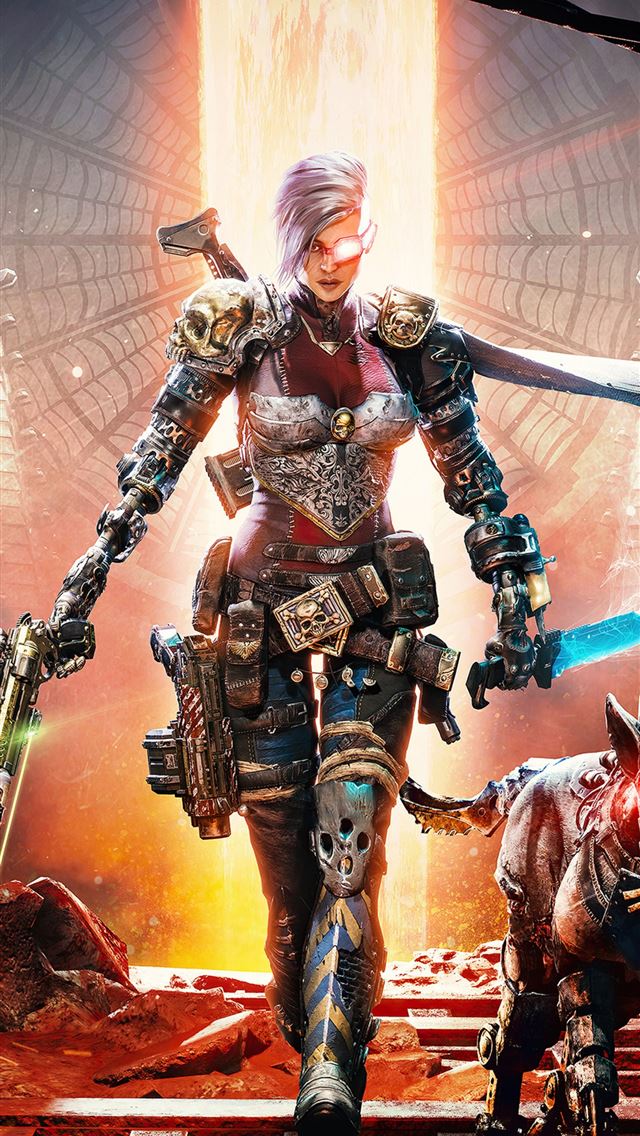 640x1136 necromunda hired gun warhammer 40000 -  iPhone Wallpaper