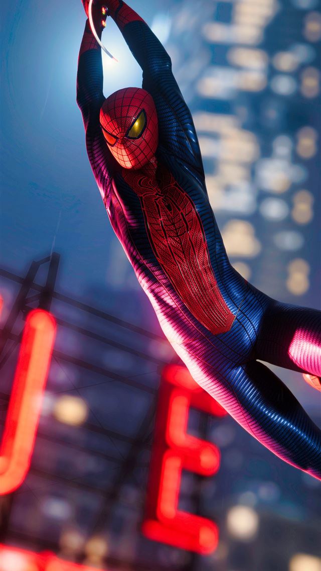 640x1136 marvels spider man remastered 4k -  iPhone Wallpaper