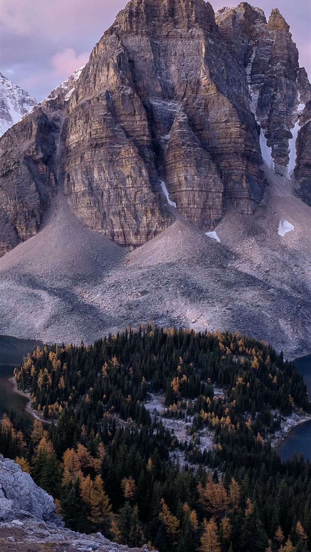 1284x2778 mount assiniboine provincial park canada 8k -  iphone 13 Wallpaper