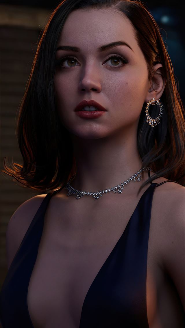 640x1136 ana de armas paloma 5k -  iPhone Wallpaper