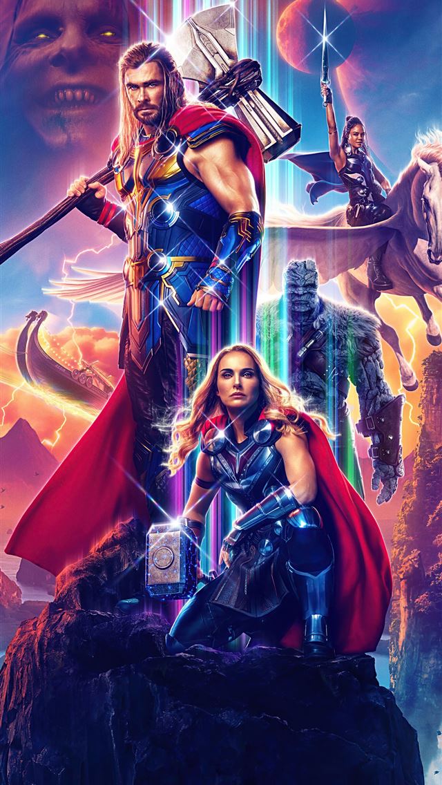 640x1136 jane foster as natalie portman thor love and thund... -  iPhone Wallpaper