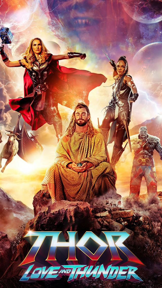 1284x2778 2022 thor love and thunder - movies iPhone Wallpaper