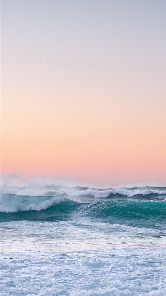 1290x2796 ocean waves crashing on shore during daytime - ocean iPhone Wallpaper