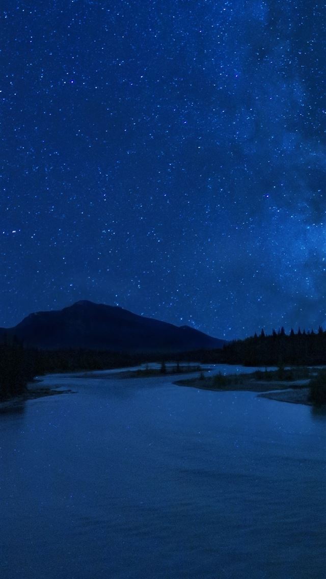 640x1136 milky way stars reflection summer outdoors night 5... -  iPhone Wallpaper
