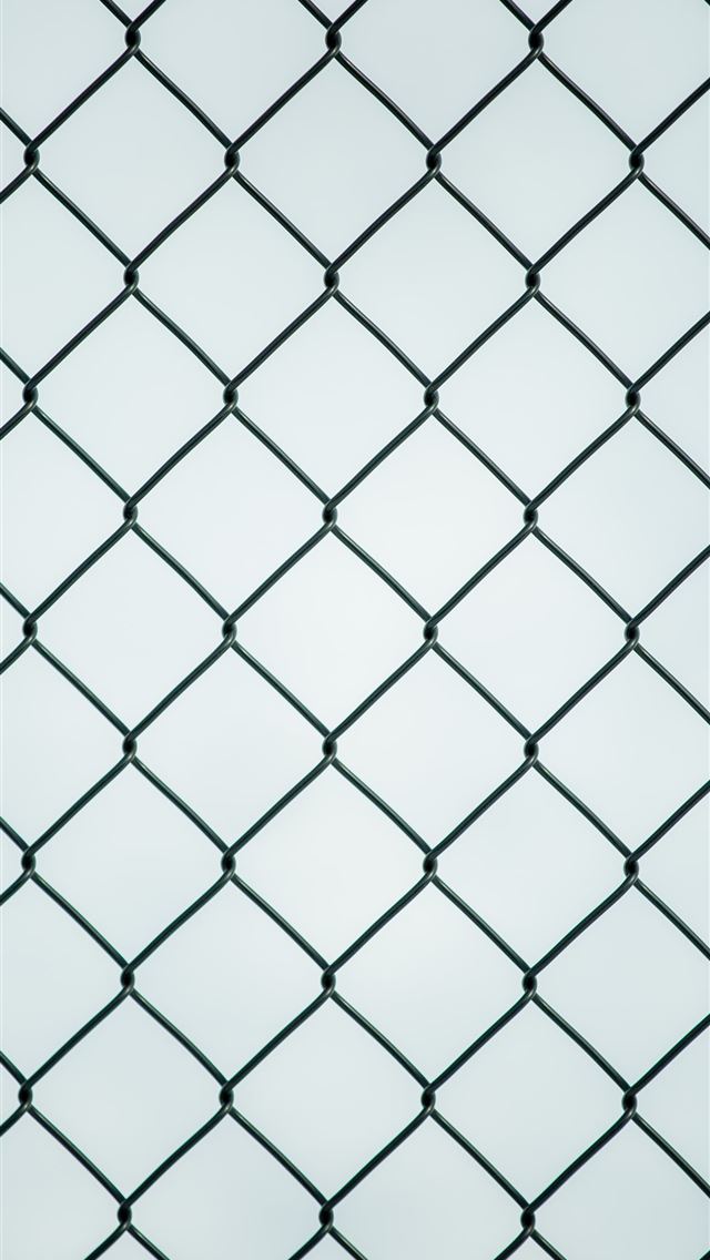 1290x2796 black metal chain link fence - pattern iPhone Wallpaper