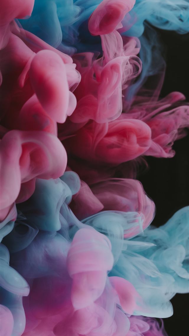 1290x2796 pink and white smoke illustration - colorful iPhone Wallpaper