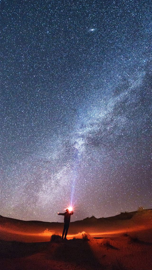1290x2796 silhouette of person during nighttime - person iPhone Wallpaper
