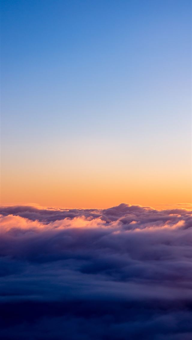 640x1136 white clouds under blue sky -  iPhone Wallpaper